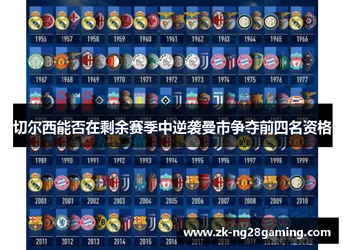 切尔西能否在剩余赛季中逆袭曼市争夺前四名资格