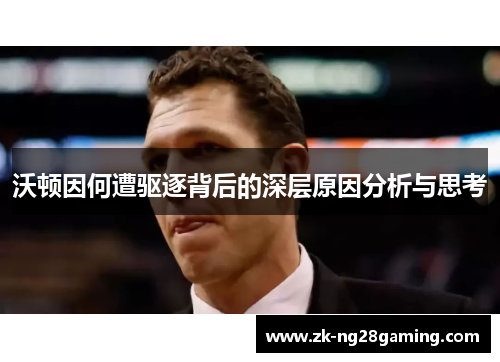 沃顿因何遭驱逐背后的深层原因分析与思考